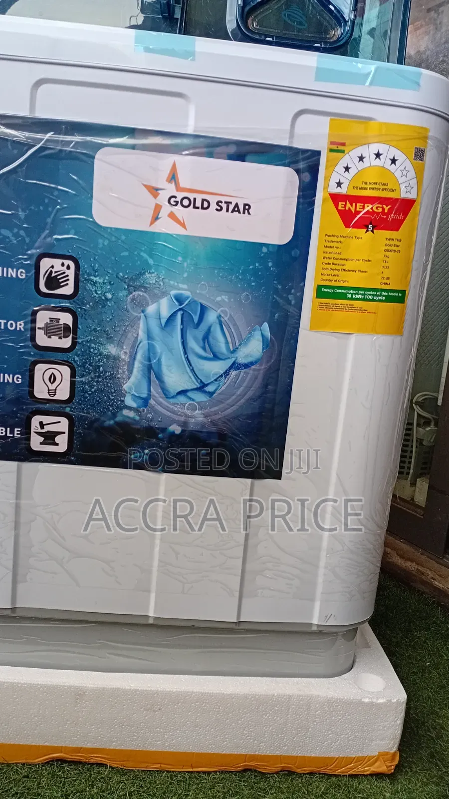 Blessed Washing Machines, Perfect Life Goldstar 7kg Washing Machines