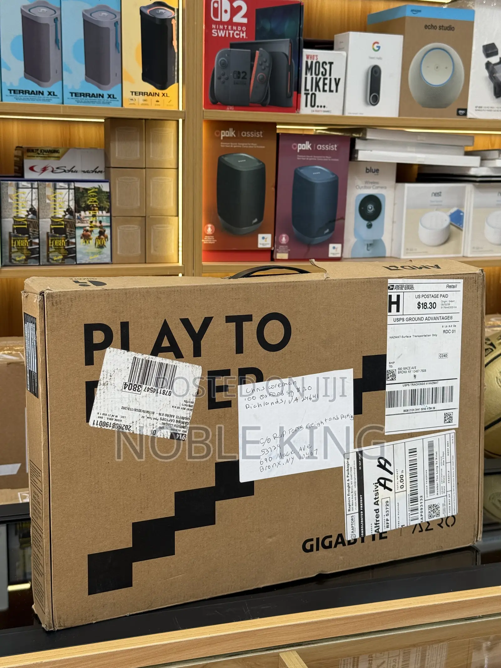 New Laptop Gigabyte AERO 16 32GB AMD Ryzen 7 SSD 1T