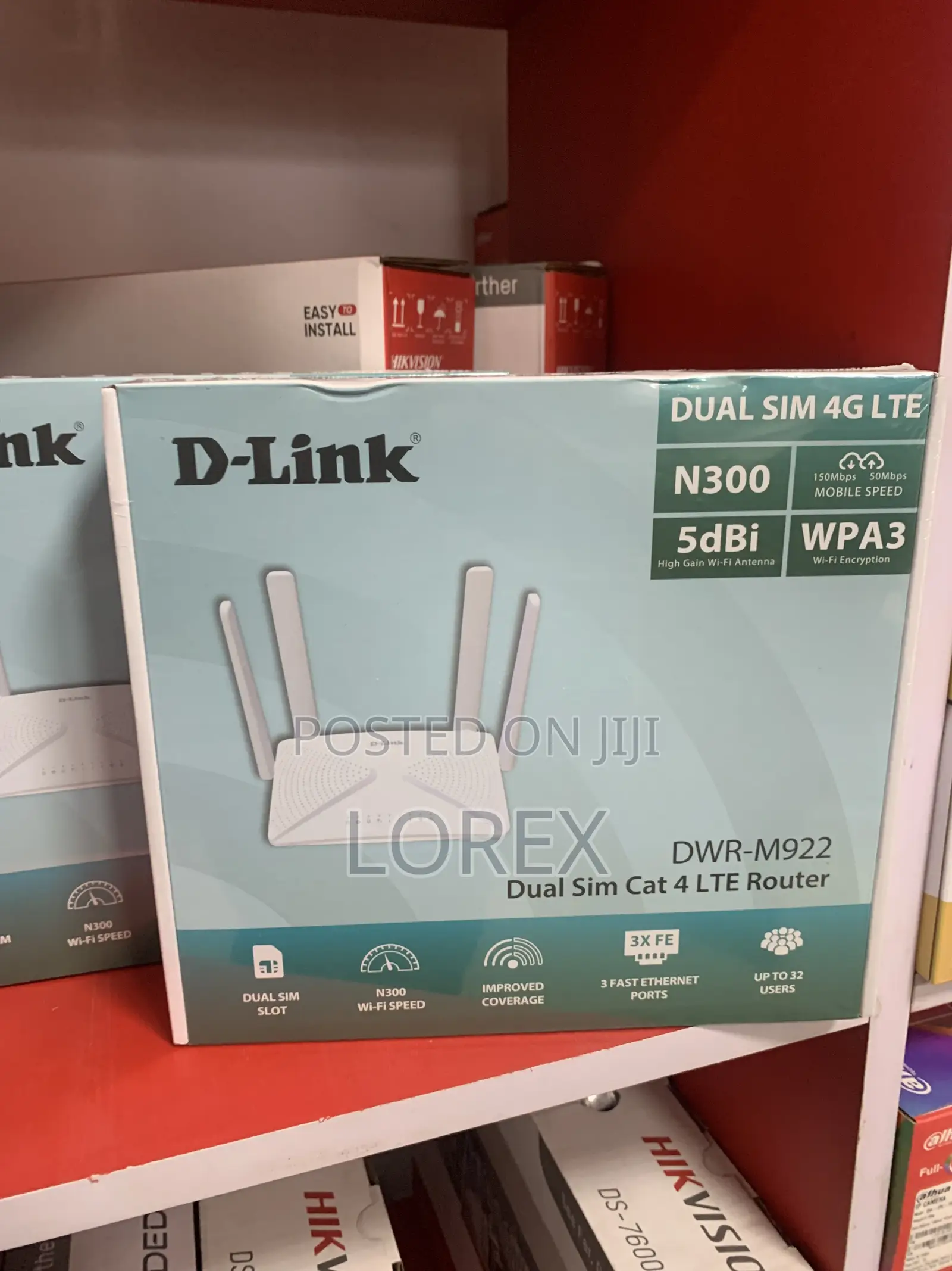 D-Link DWR-M922 Dual Sim Cat 4 Lte Router