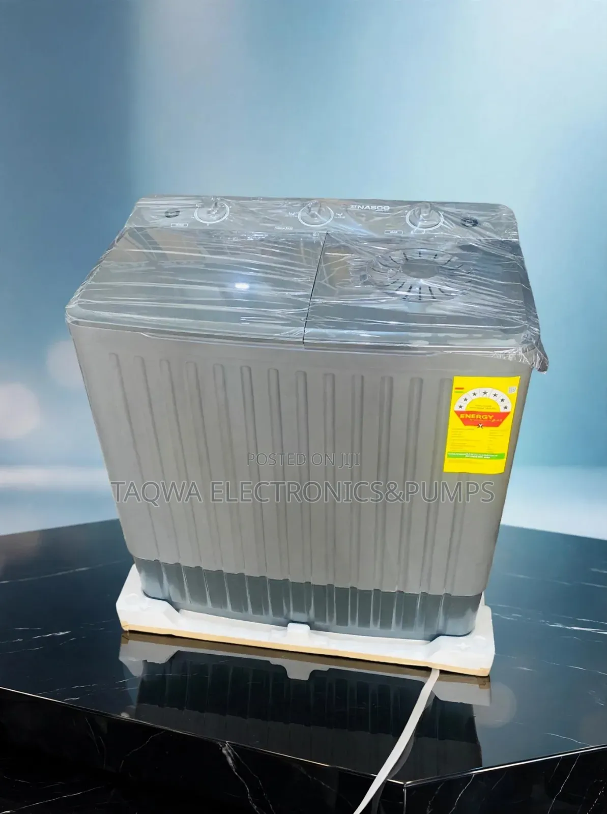 Capacity of 11kg Nasco Top Load Semi Automatic Washing Machine