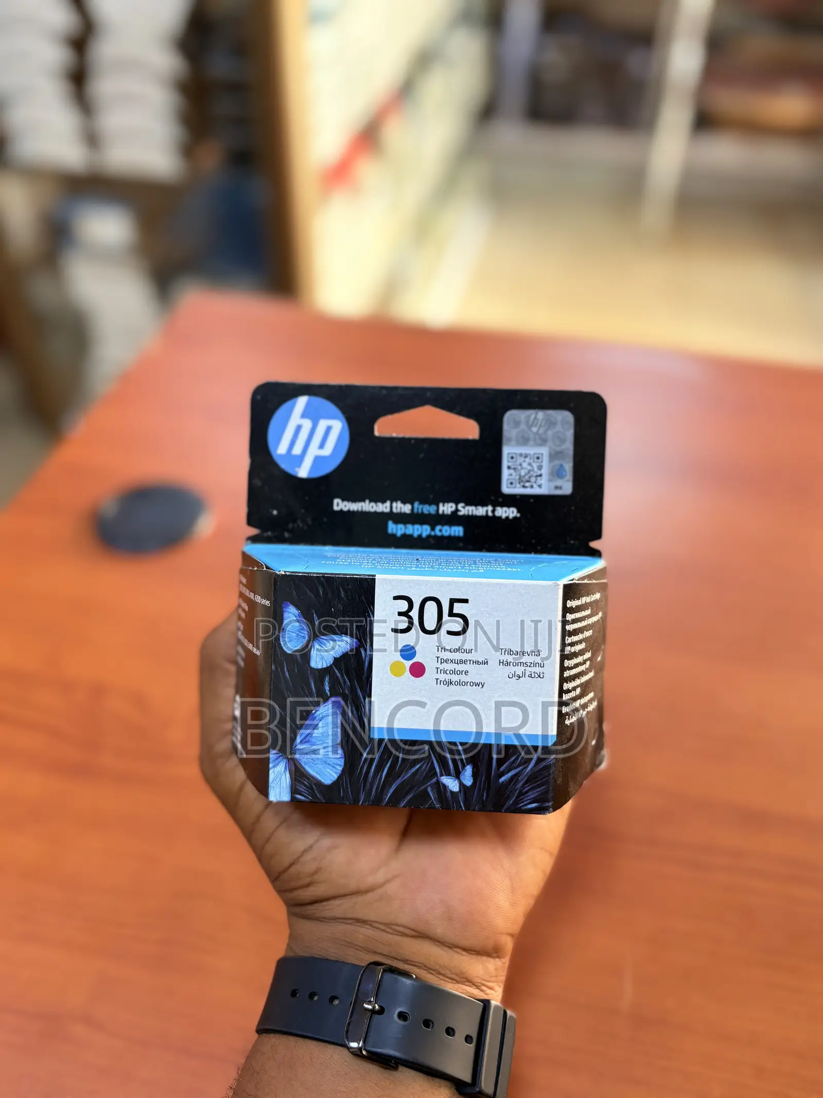 HP 305 Tri-Colour Ink Cartridge