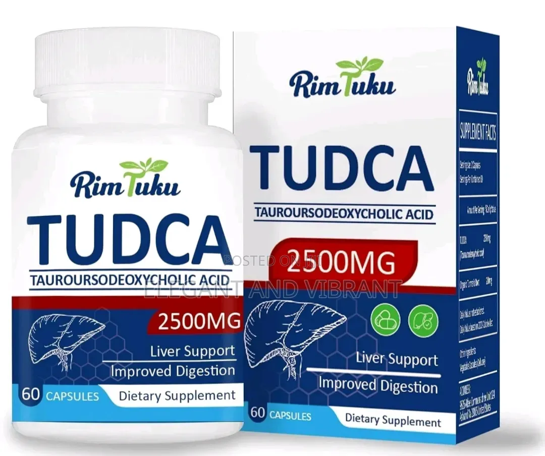 TUDCA 2500mg Sup-Bile Salts Liver Detox Cleanse and Gallbladder