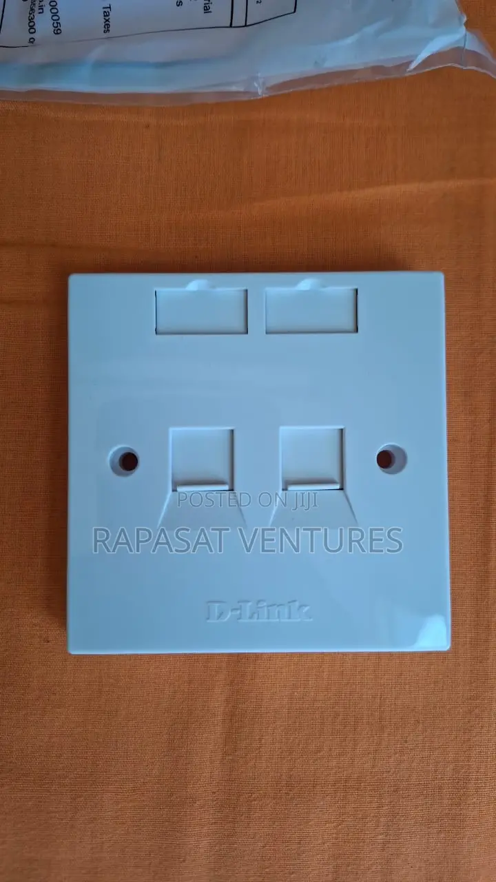 Dlink Face Plate Double - Original