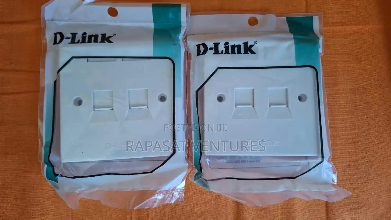 Dlink Face Plate Double - Original