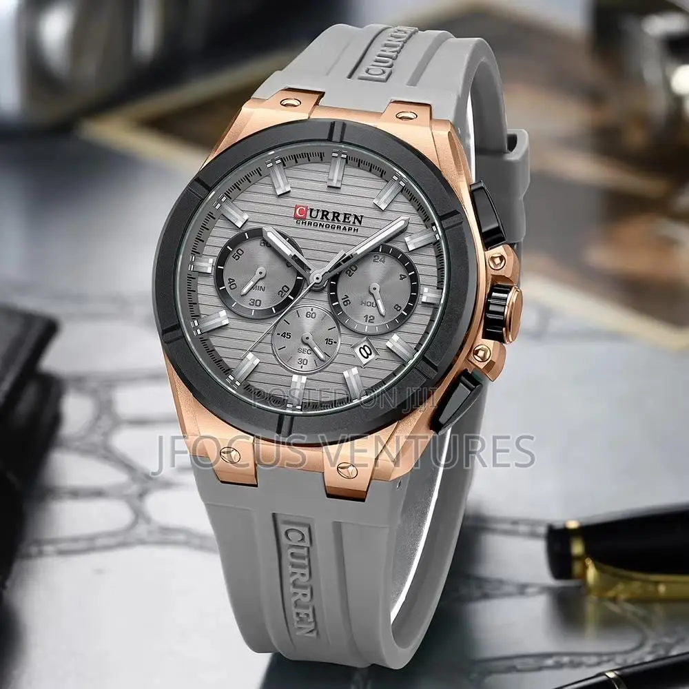 Curren Wrist Watch Gray Band
