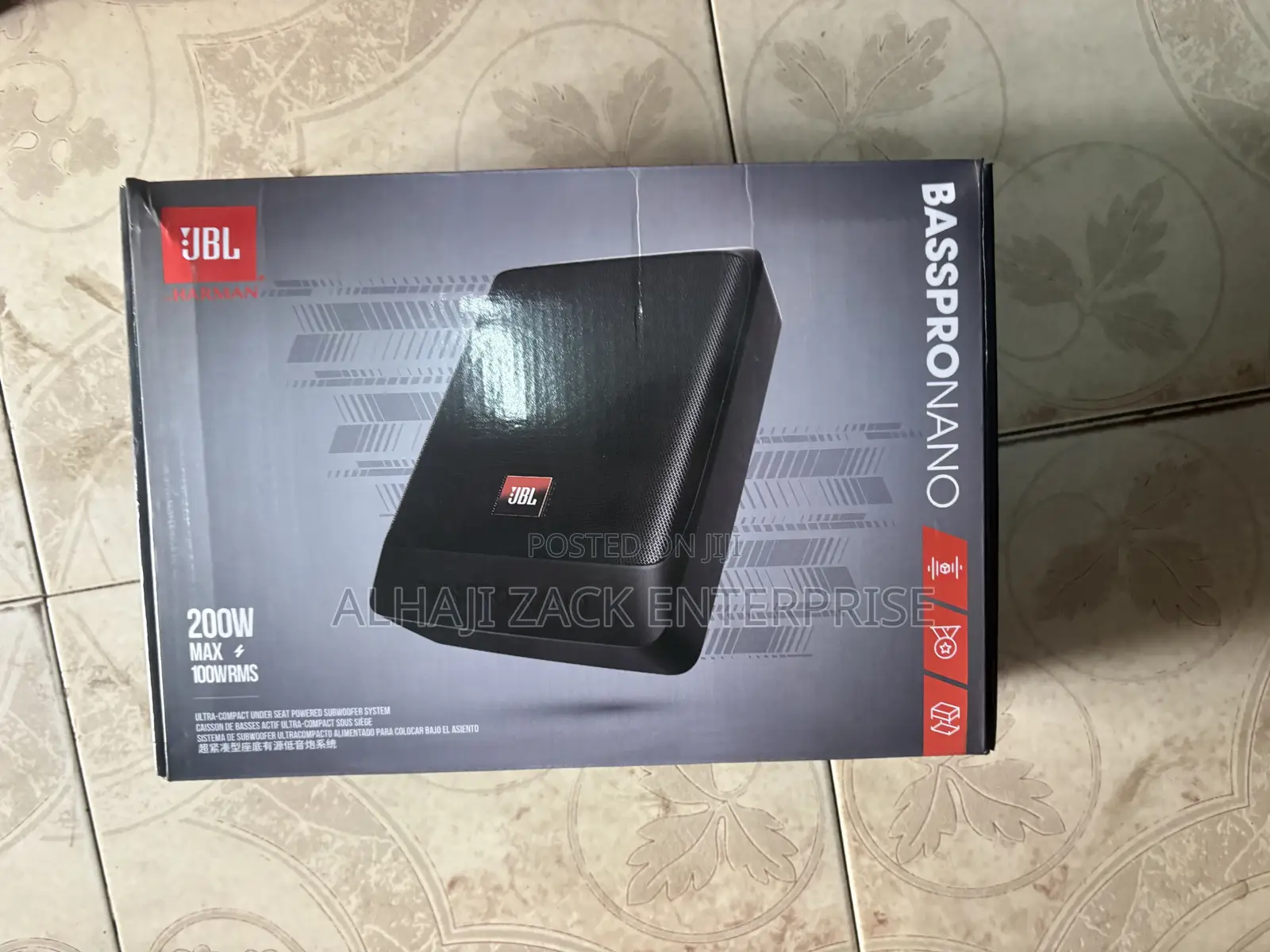 Original JBL Under Seat Woofer