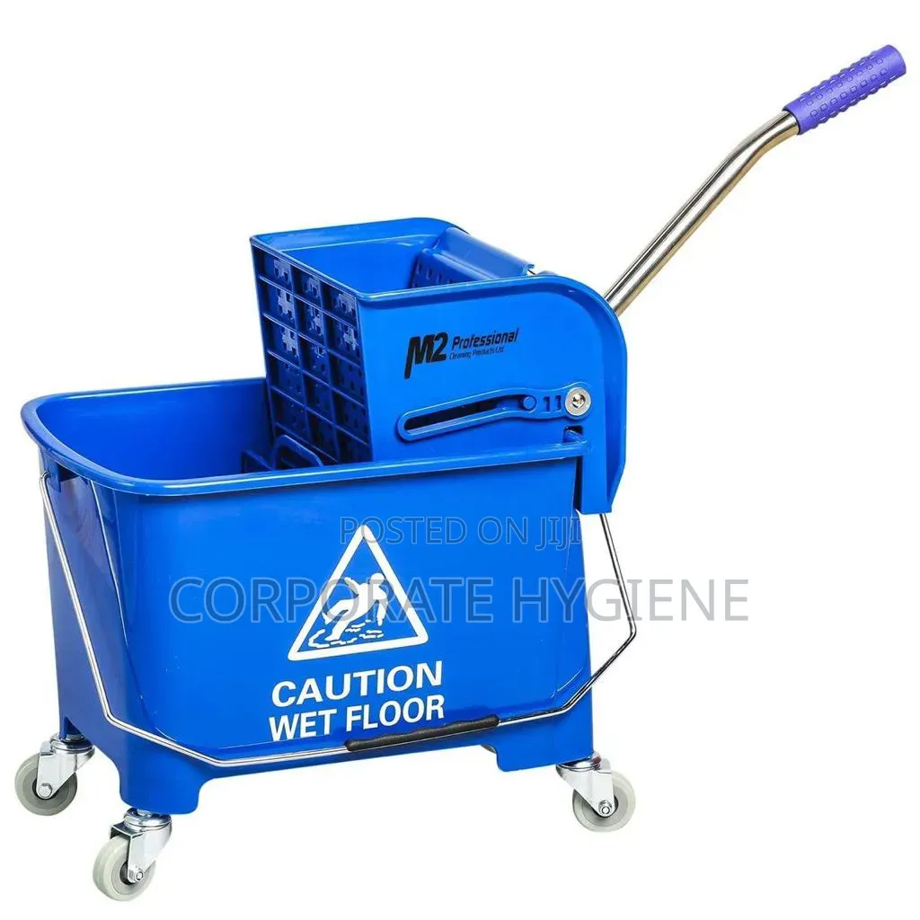 Colour Coded Industrial Mop Bucket
