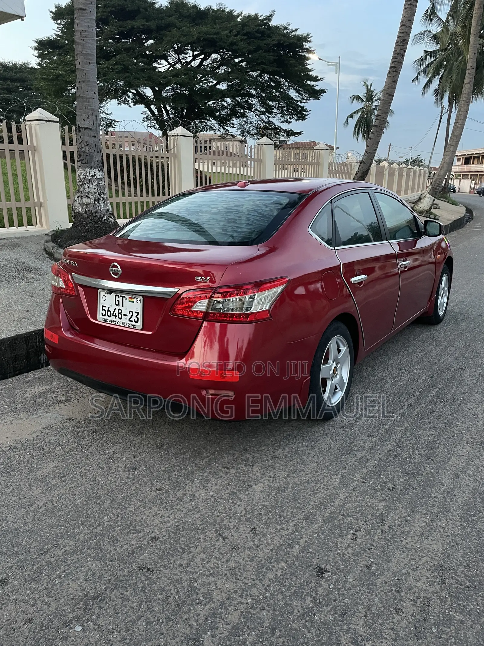 Nissan Sentra 2015 Red
