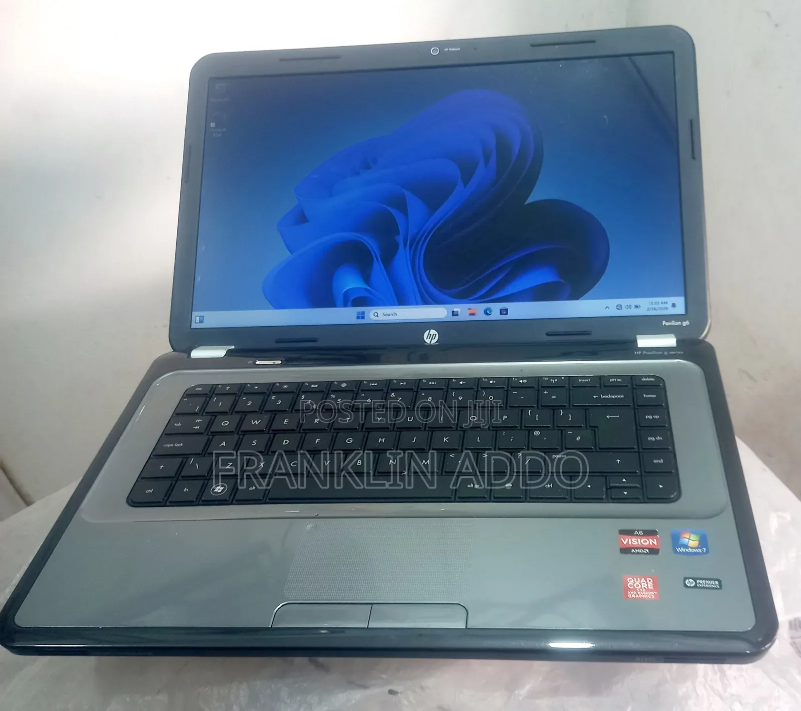 Laptop HP Pavilion G6 8GB AMD A6 HDD 500GB