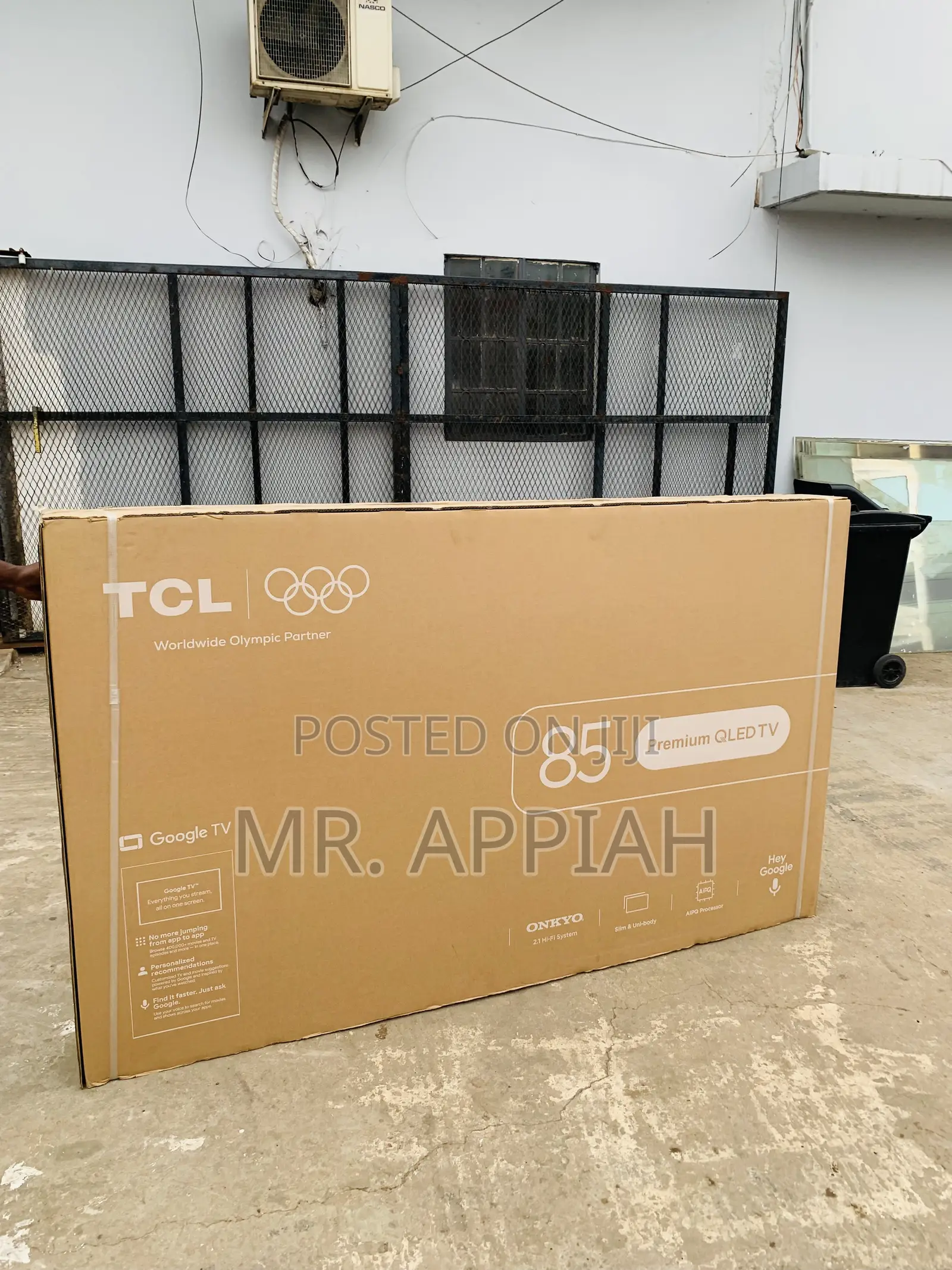 Check Out Durable TCL 85” Uhd Smart Android Television 