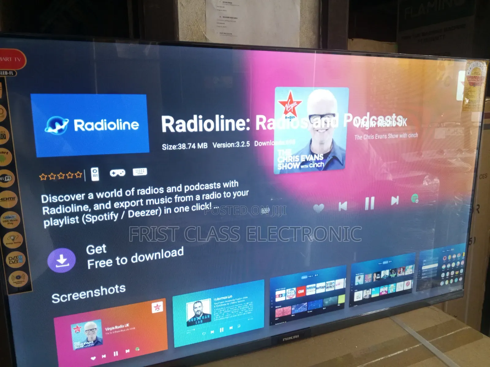 Nikai 43 Inches Smart Television - Affordable Smart TV