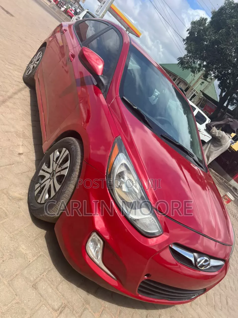Hyundai Accent 2014 Red