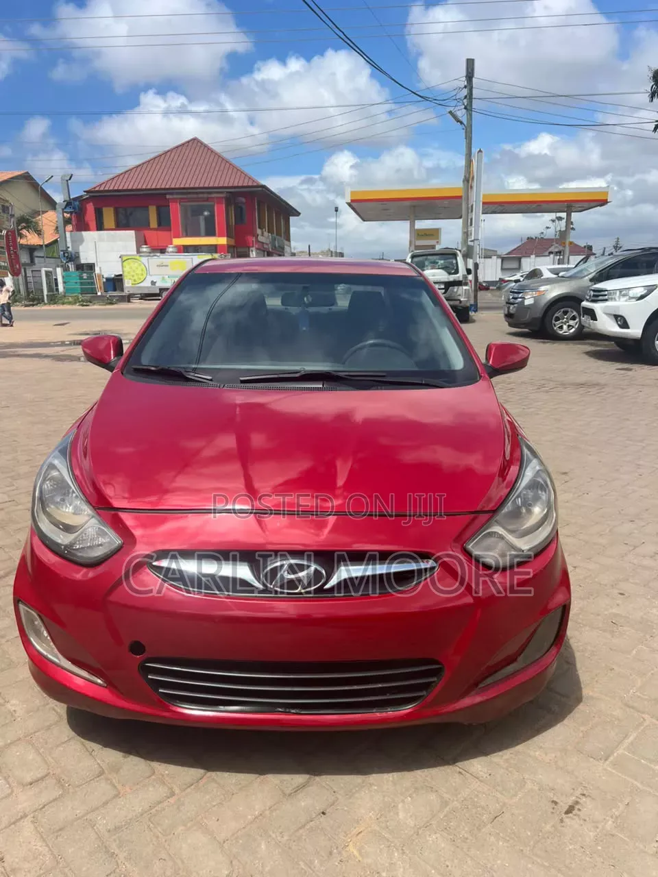 Hyundai Accent 2014 Red