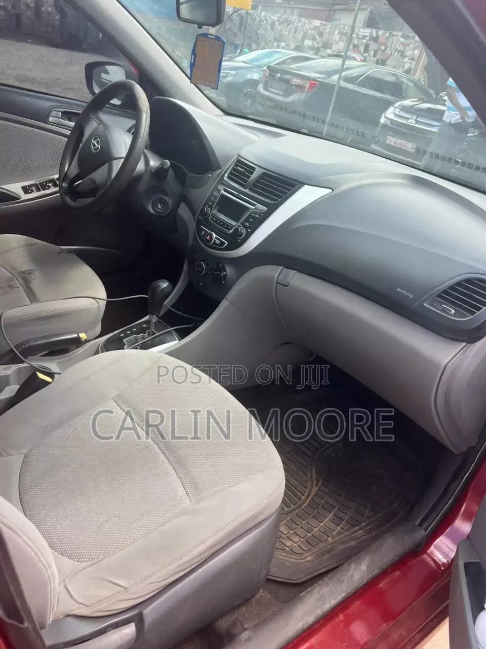 Hyundai Accent 2014 Red