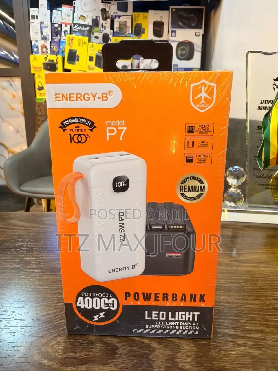 Energy B Powerbank 40000mah
