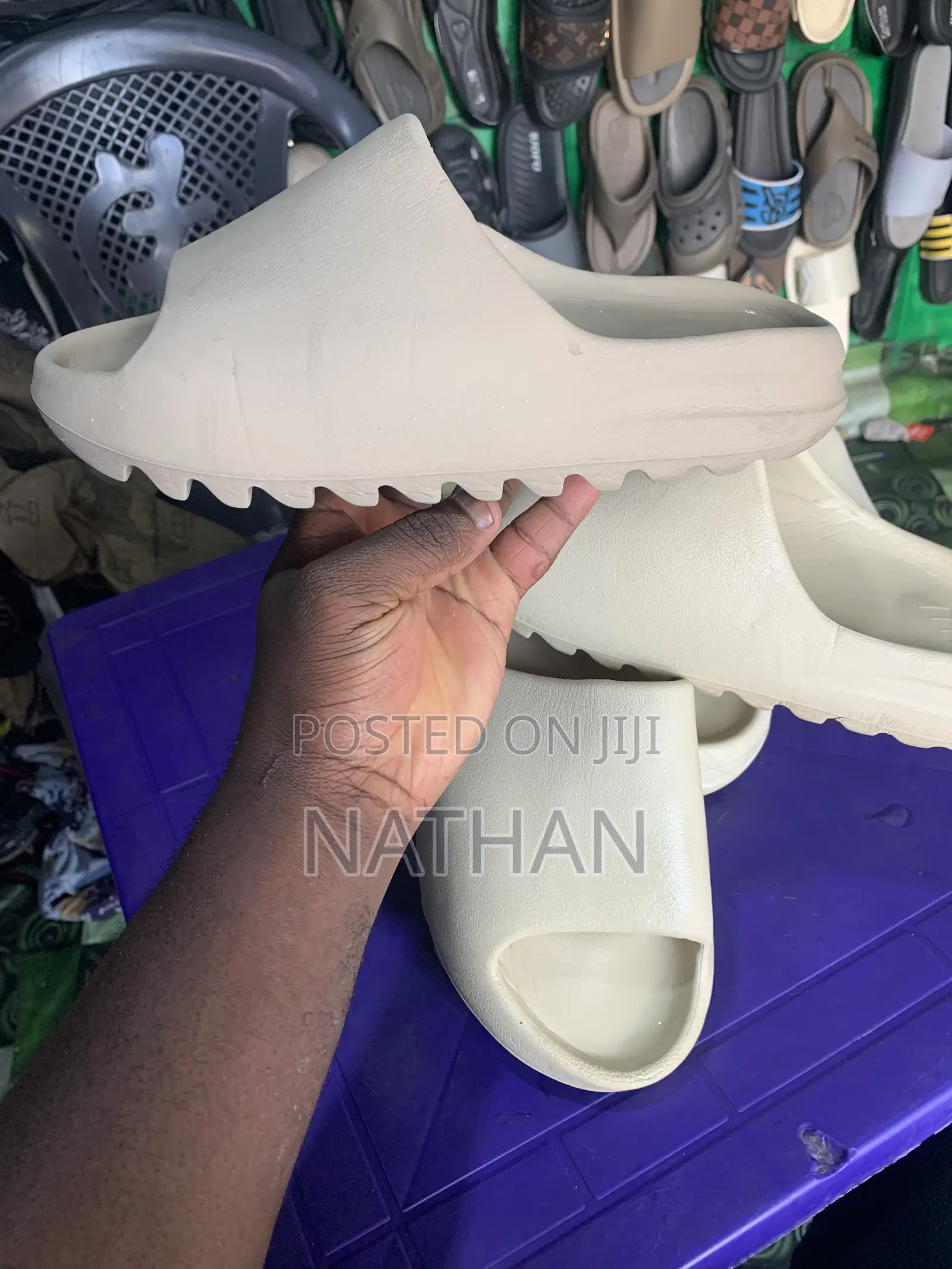 Yeezy Slide (Adidas) With Adidas Stamp Size 45 to 36