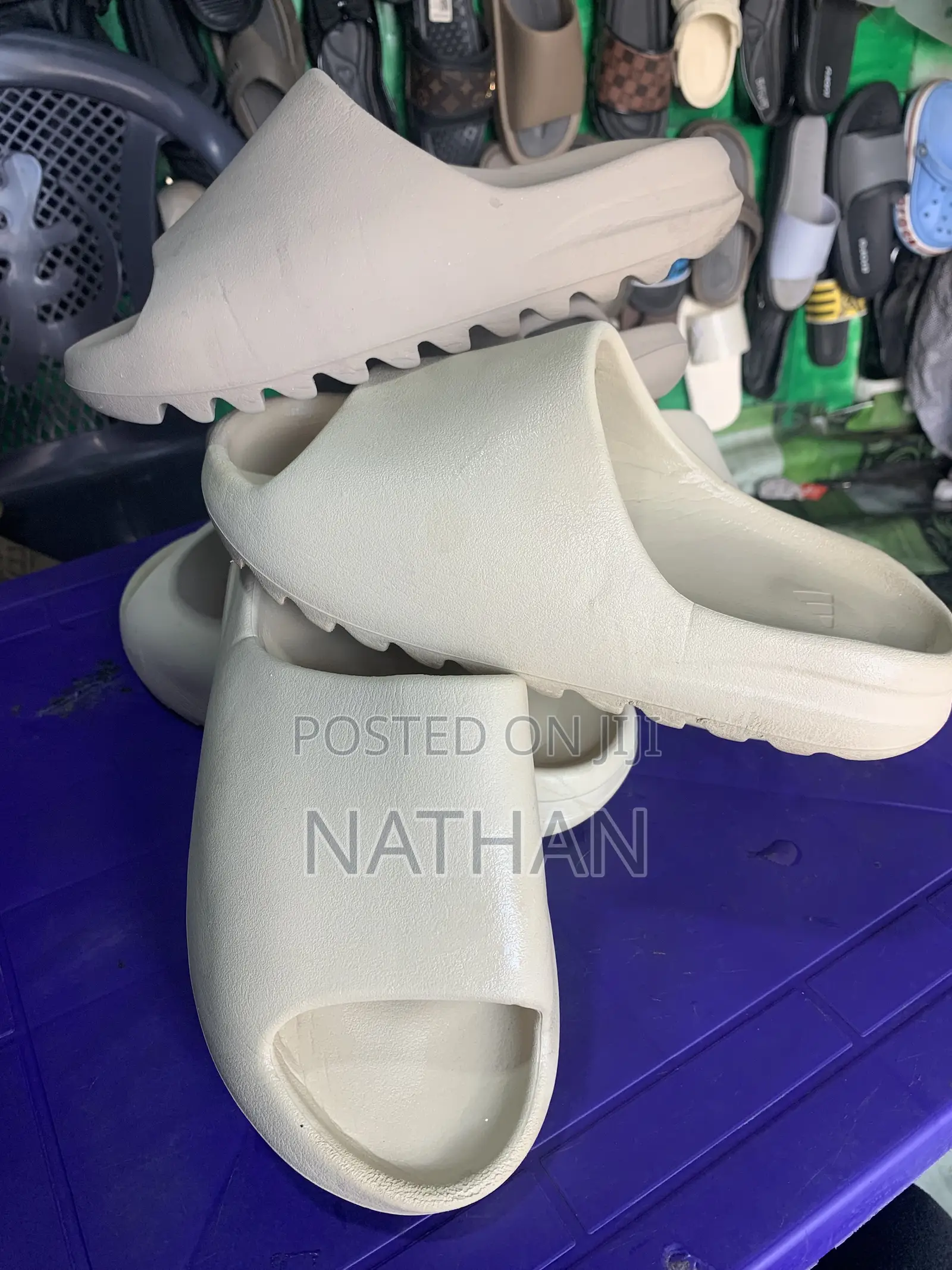 Yeezy Slide (Adidas) With Adidas Stamp Size 45 to 36
