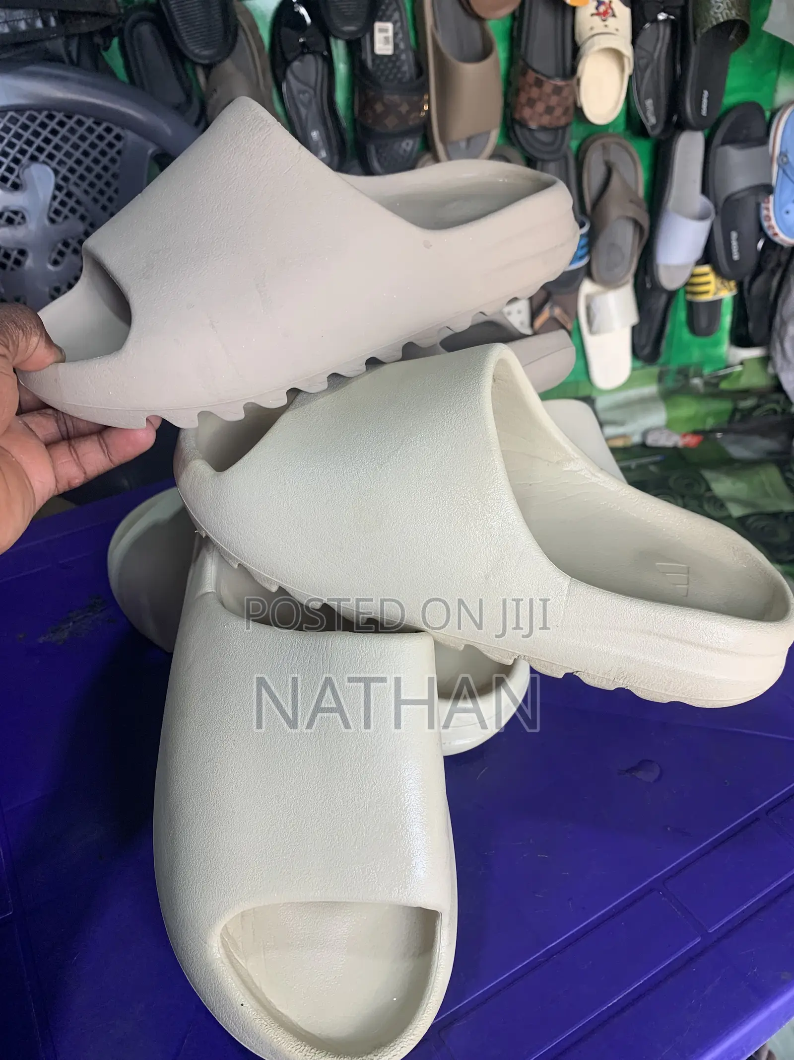 Yeezy Slide (Adidas) With Adidas Stamp Size 45 to 36