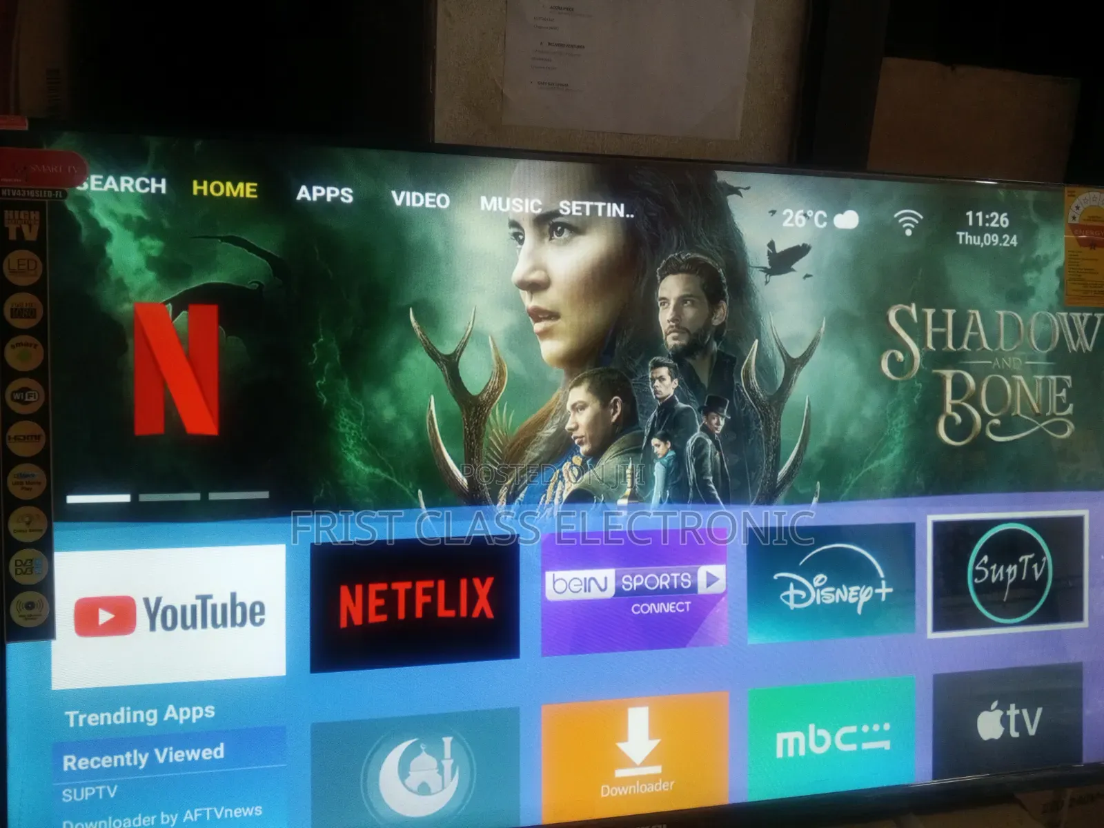 Nikai 43 Smart Television -Full HD Display