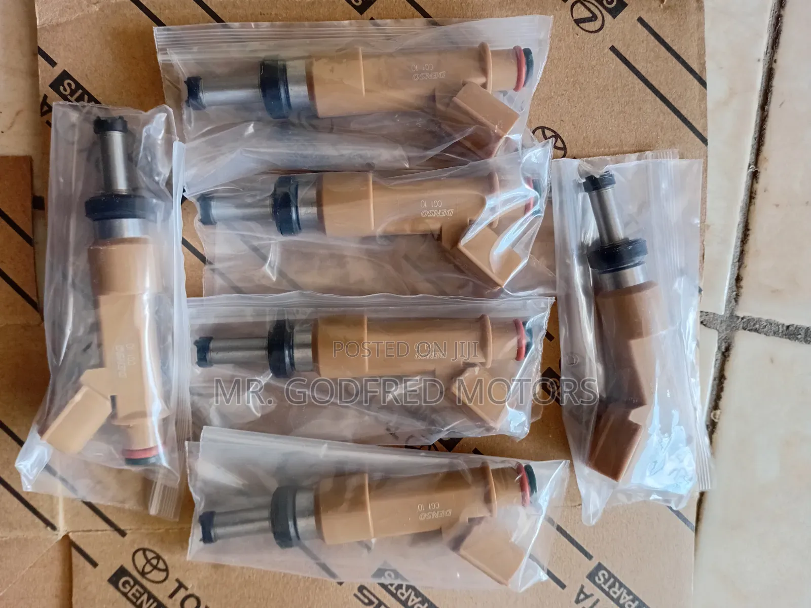 Pontiac Vibe 2010 Fuel Injectors 4Set. Original