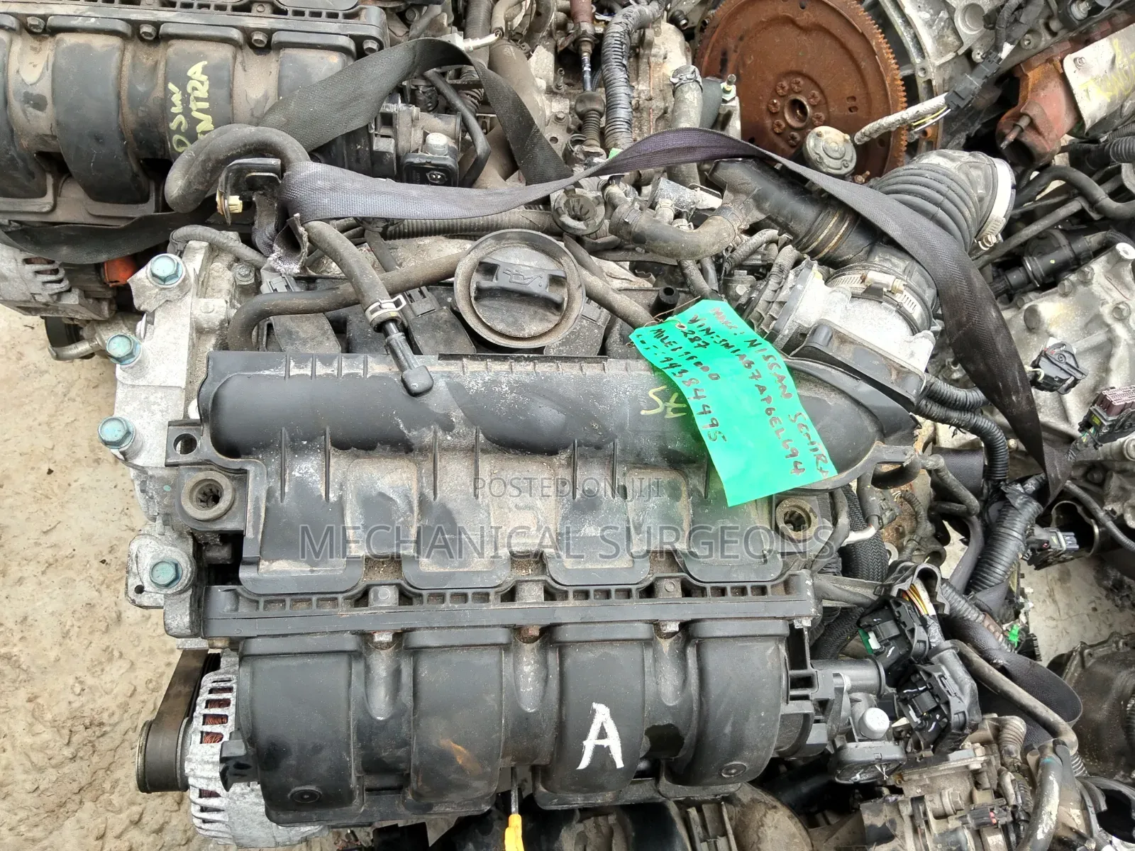 2014 Nissan Sentra 1.8L Engine With Transmission