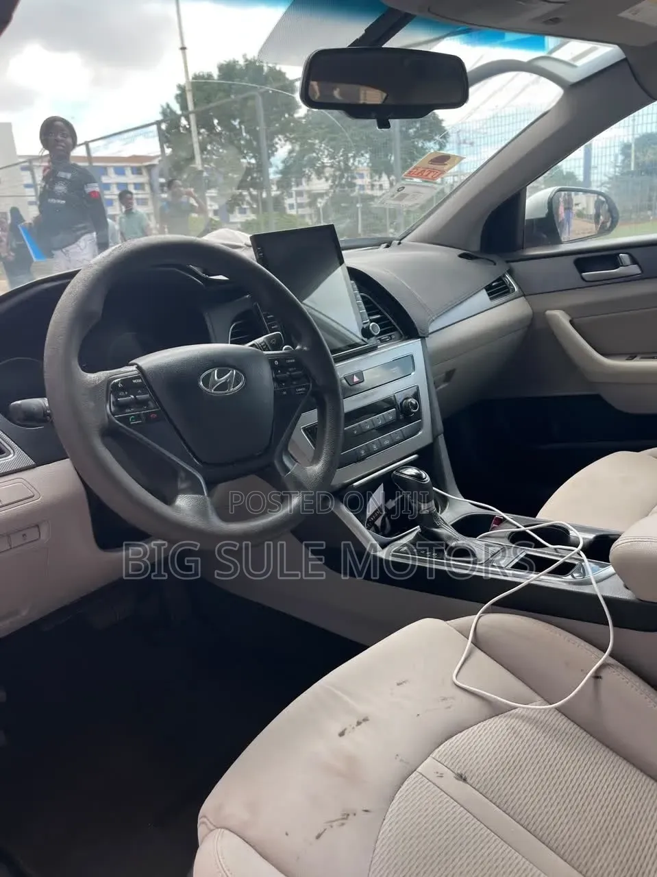 Hyundai Sonata Eco 4dr Sedan (1.6L 4cyl Turbo 7AM) 2015 White