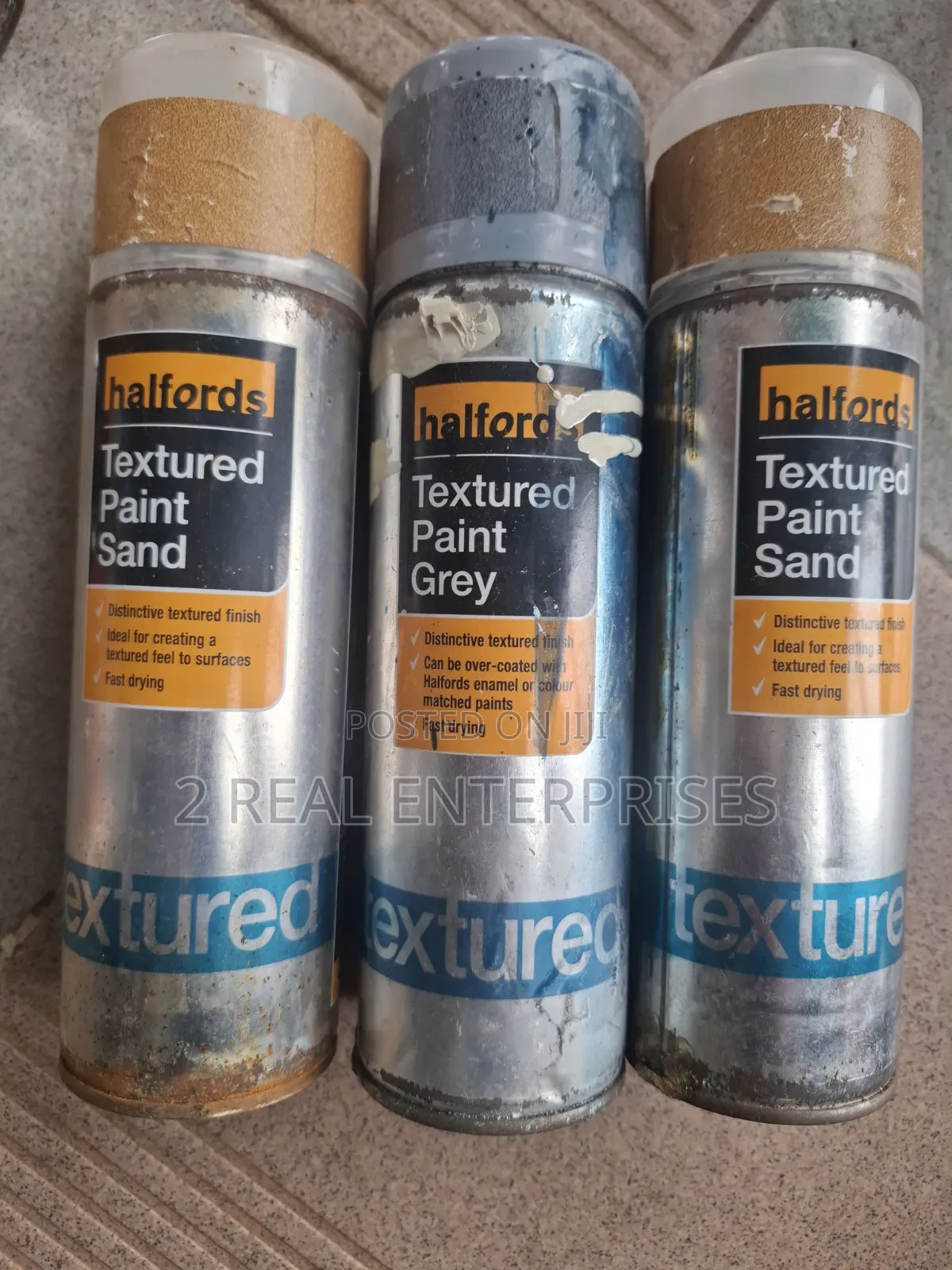 Halfords Textured Paint Aerosol Spray Various Colors Available