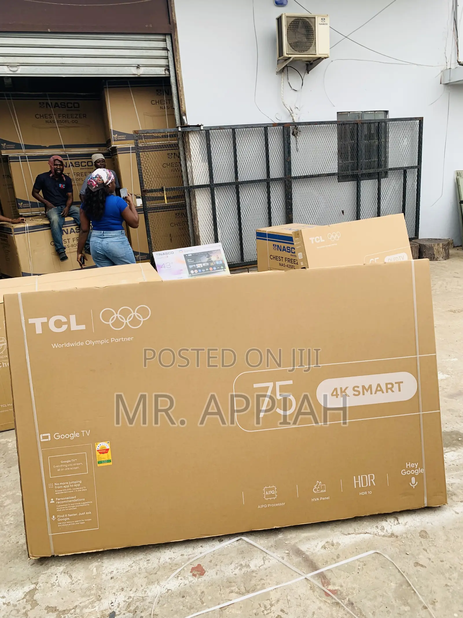 Super Classic TCL 75” Uhd Smart Android Television