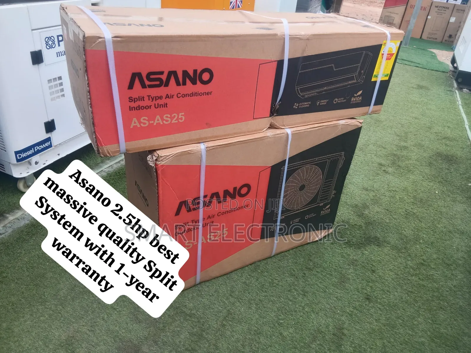 Asano 2.5HP Split Type Air Conditioner – Massive Cooling Performance