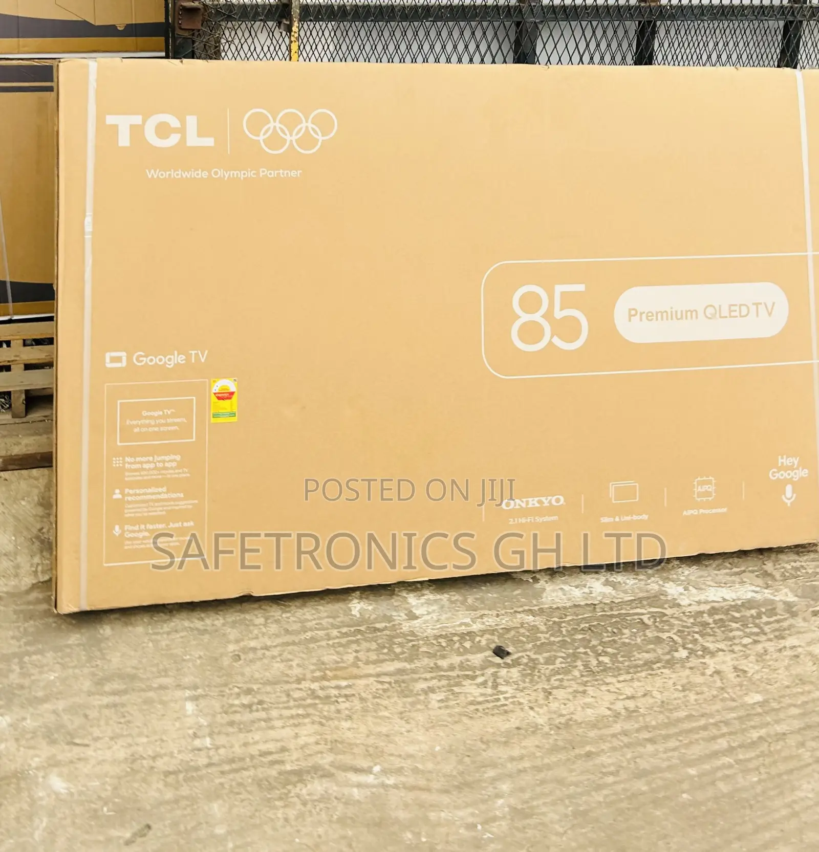 Bag Original ^ Led Android Frameless Uhd TCL 85 Inch TV