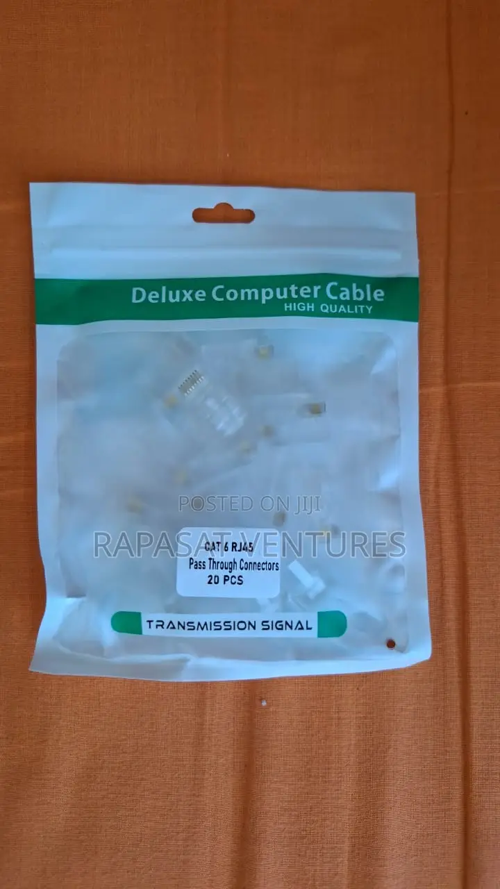 Deluxe Cat 6 Rj45 Pass Through Connectors