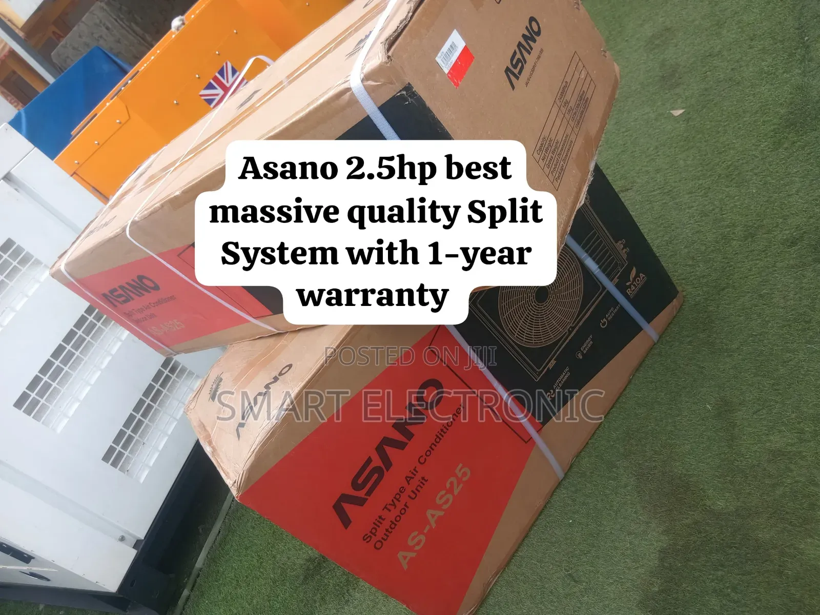Asano 2.5HP AC Split System – Powerful Cooling, Quality Build