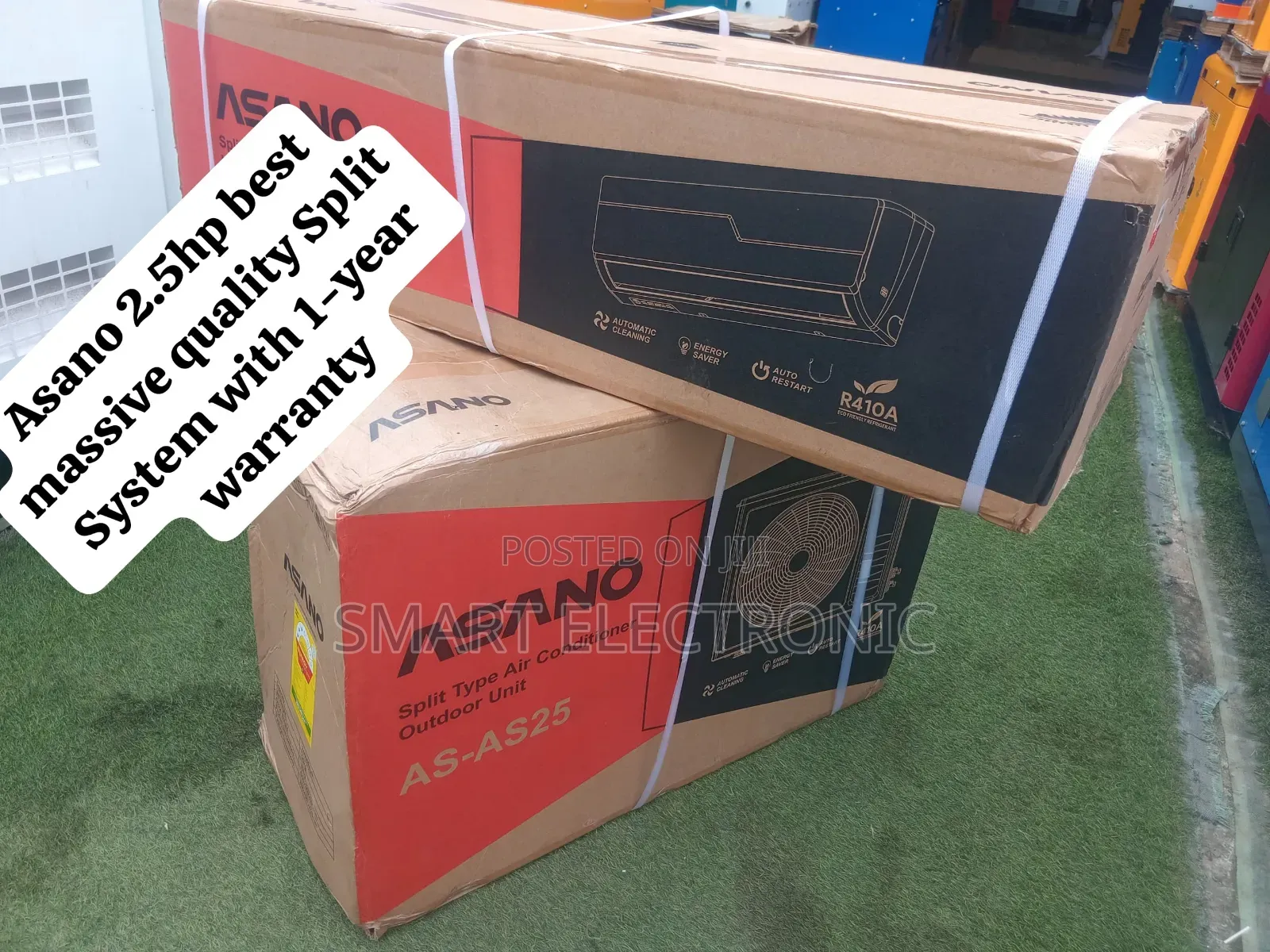 Asano 2.5HP AC Split System – Powerful Cooling, Quality Build