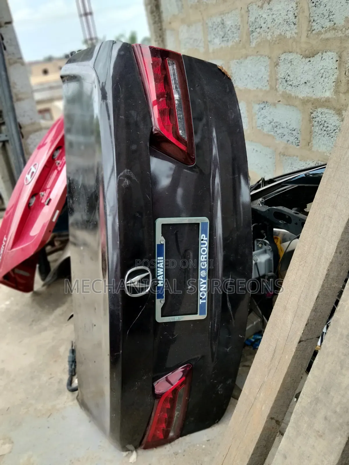 2012-2014 Hyundai Accent Trunk/Boot Lid