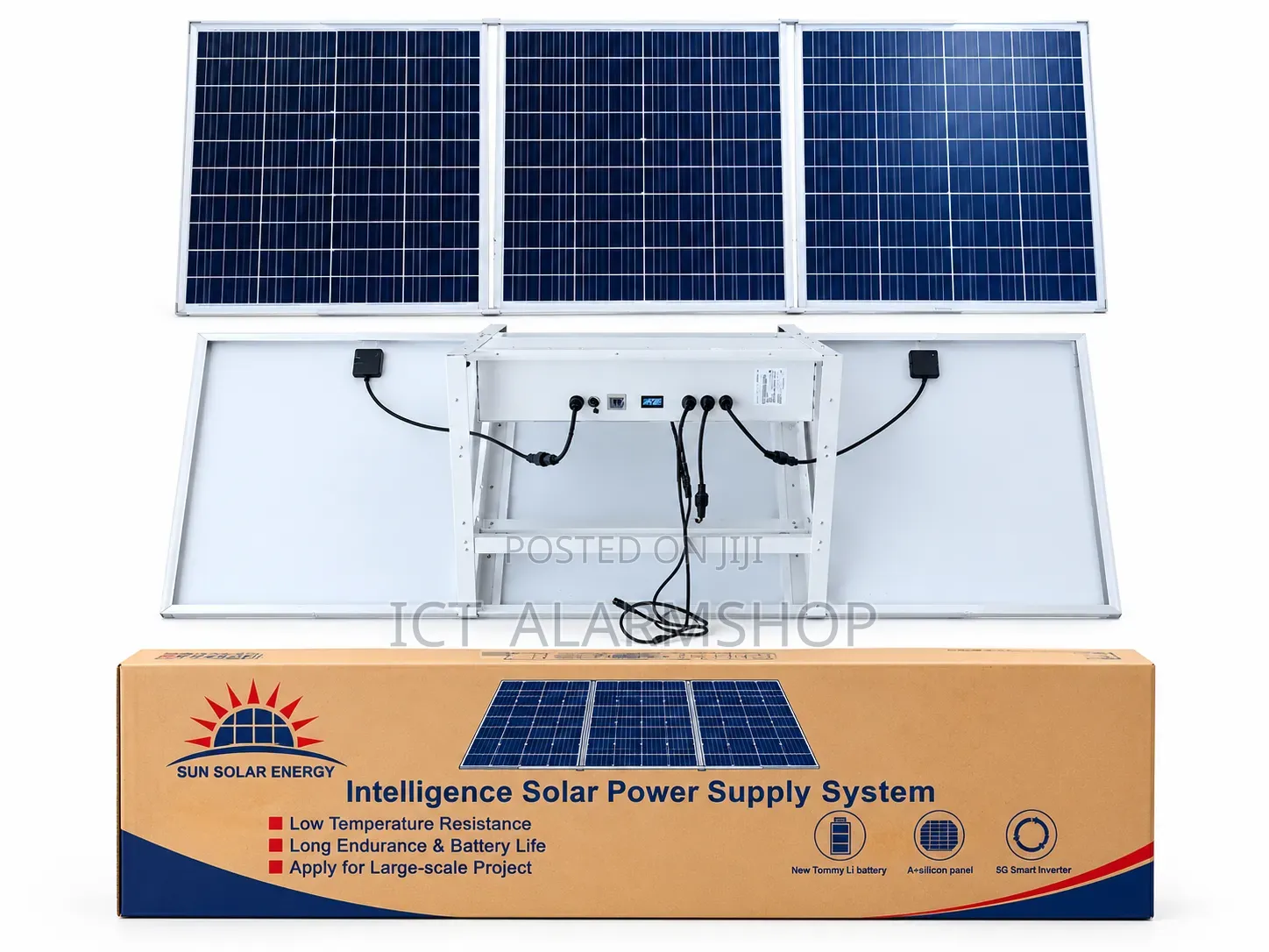 Solar Panel With Inbuilt Battery