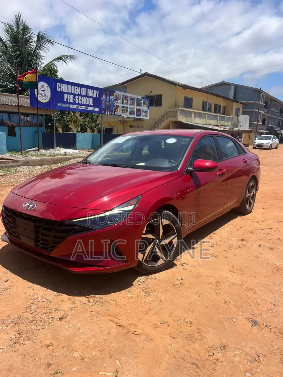 Hyundai Elantra 2023 Red