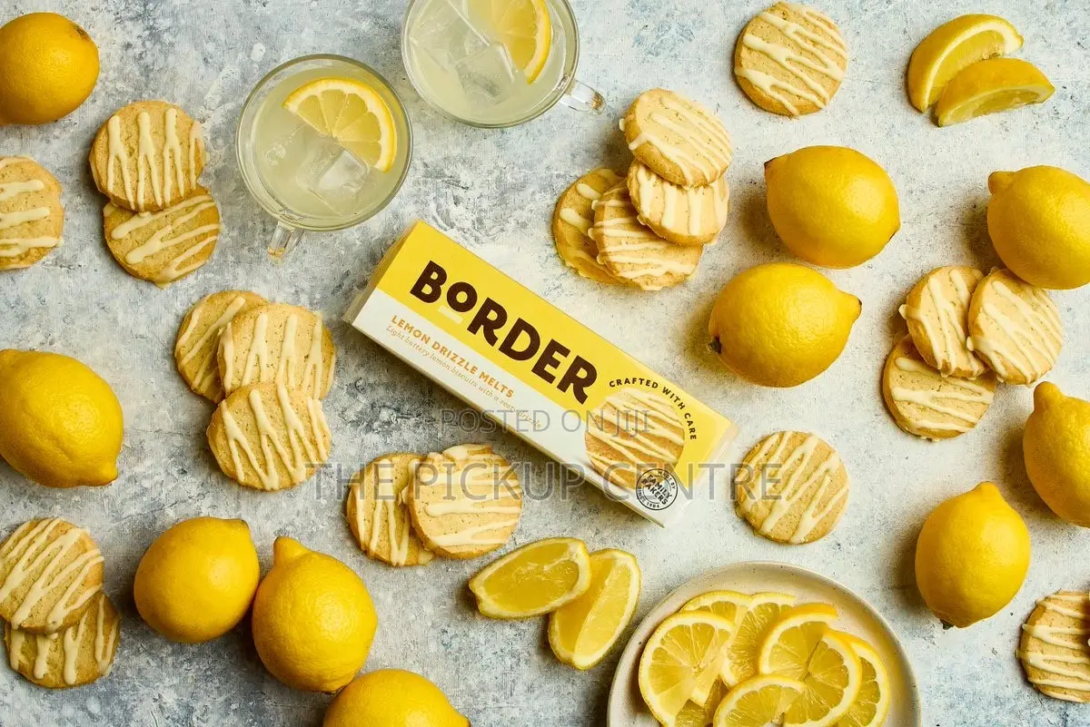 Border Lemon Drizzle Melts/Vinnesse Whirls 150g