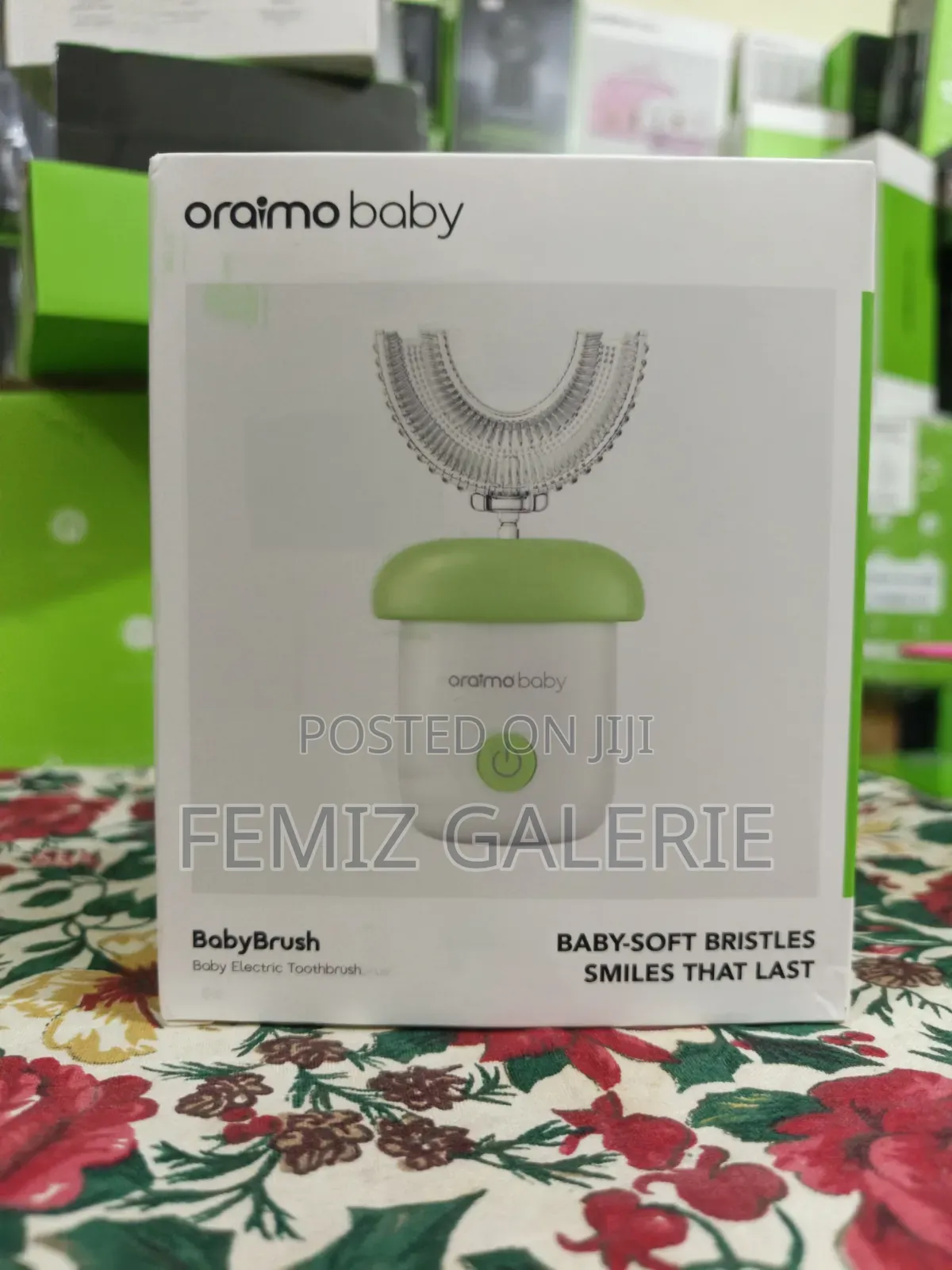 Oraimo Babybrush 3 Cleaning Modes Baby Electric Toothbrush