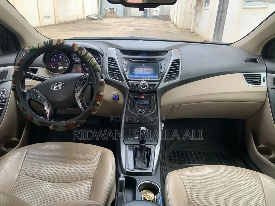 Hyundai Elantra Limited 4dr Sedan (1.8L 4cyl 6A) 2014 White