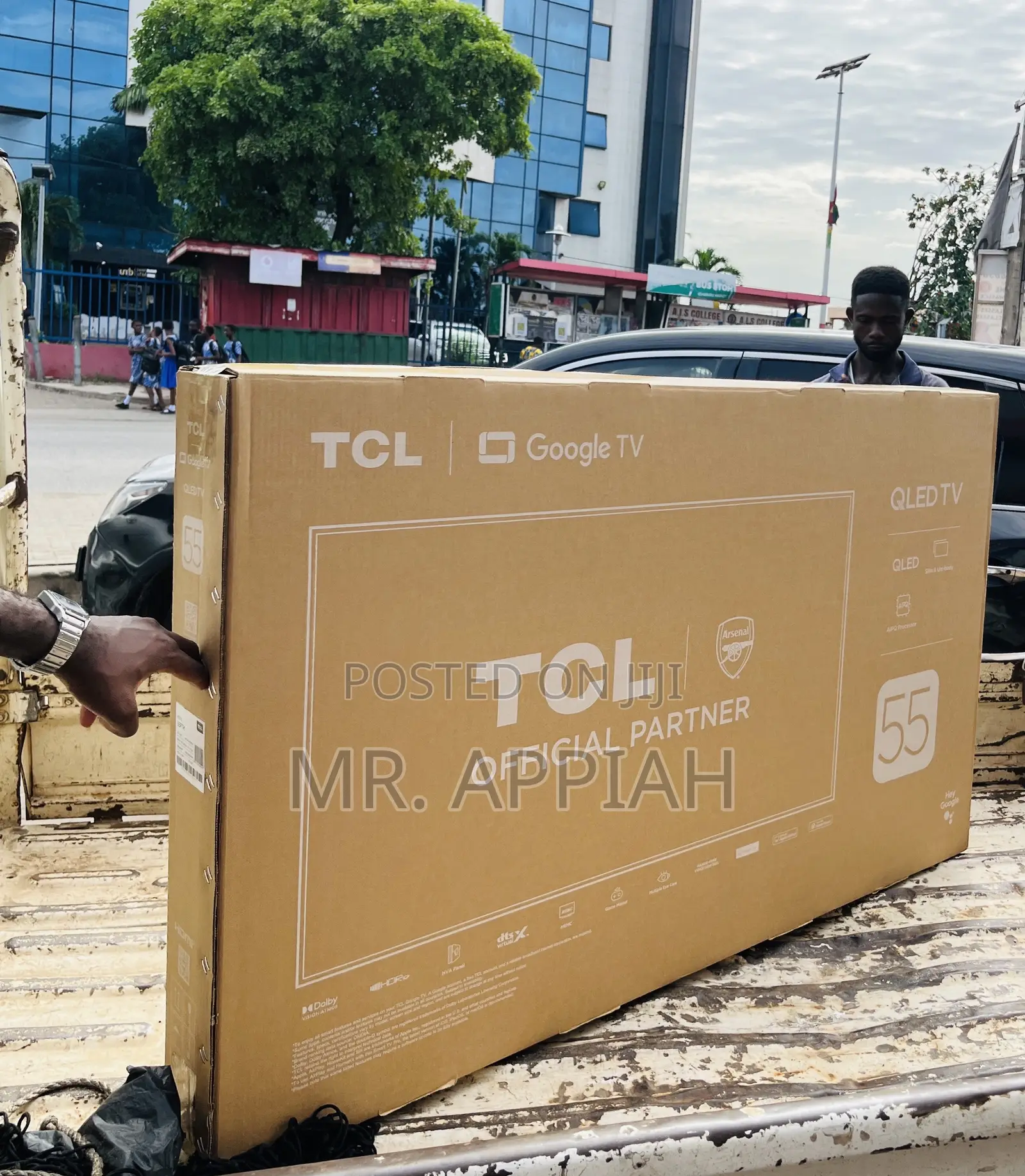 Extremely Classic TCL 55” Qled Smart TV(Black)2025 Model 