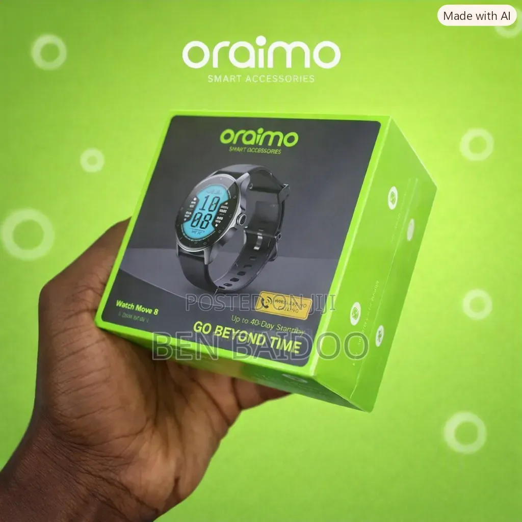 Oraimo Watch Nova R(Long Lasting Battery Hours)