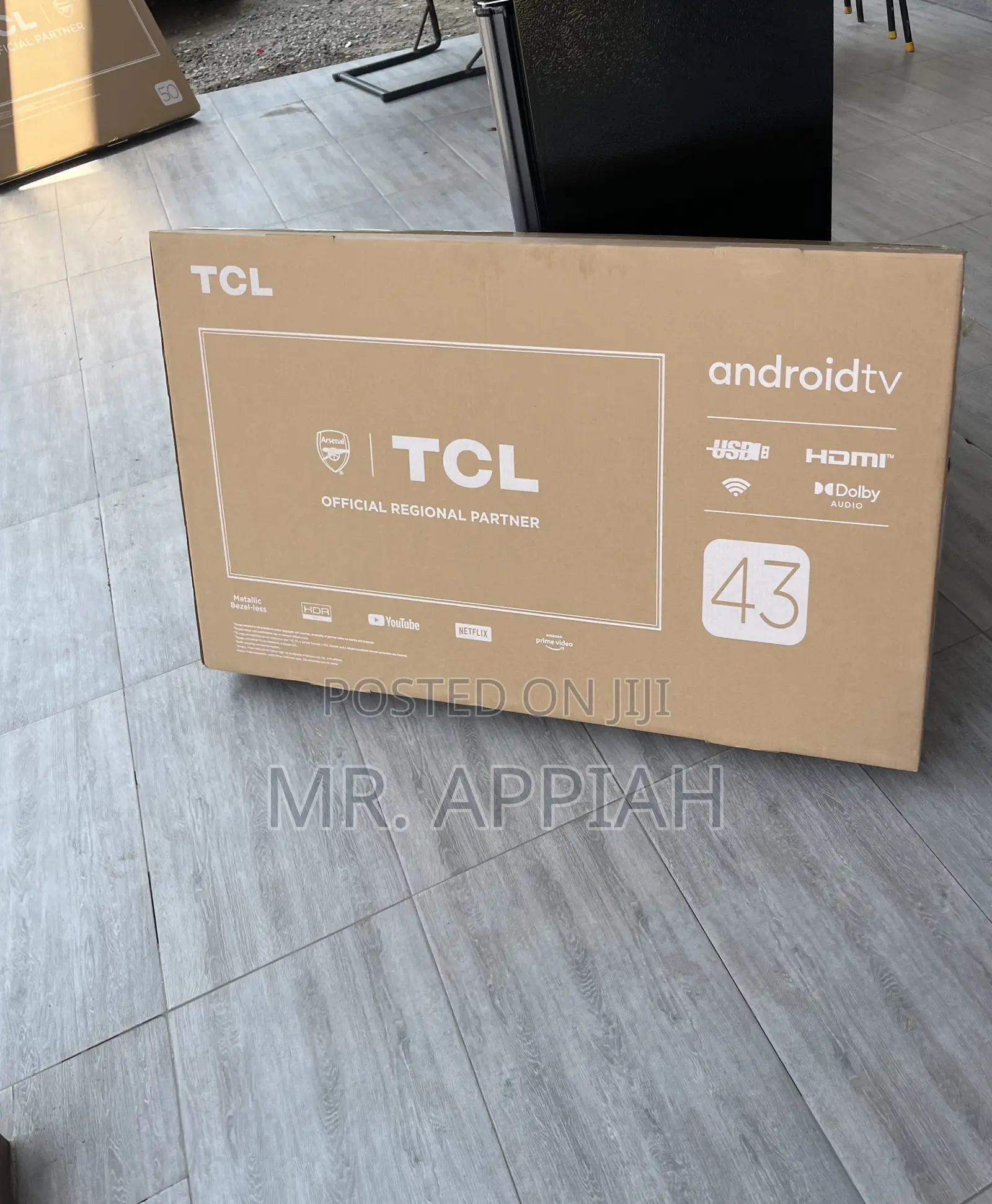 Super Classic TCL 43 Qled Smart Android Television 