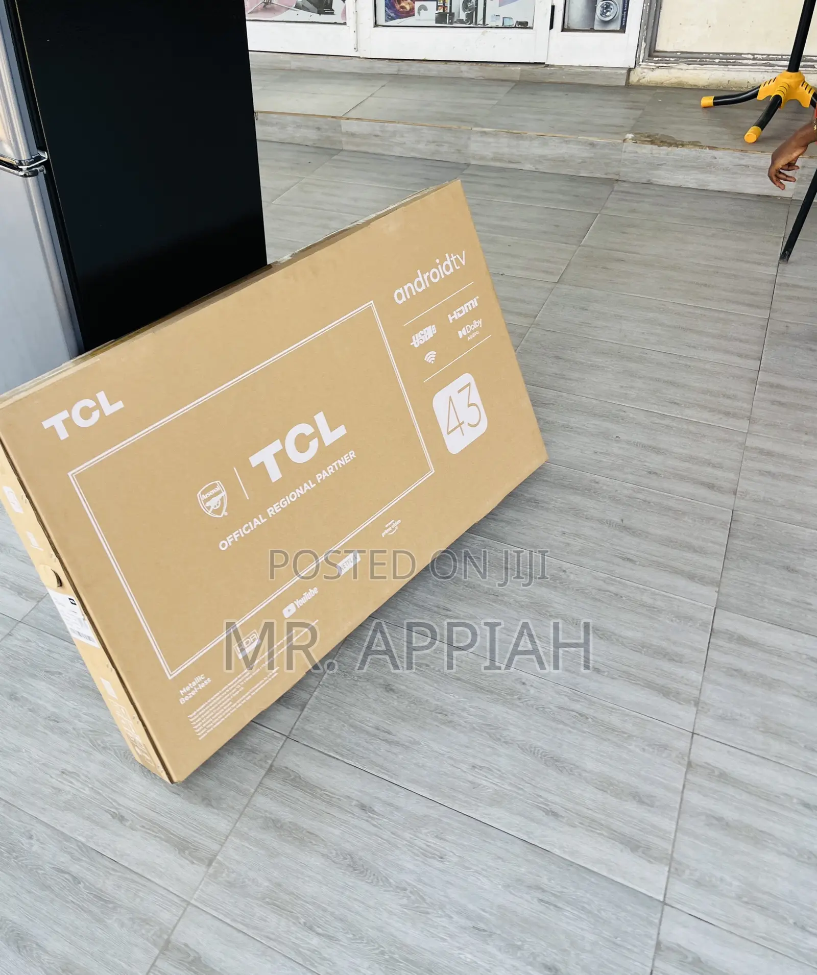 Choose Premium TCL 43” Qled Smart Android TV 