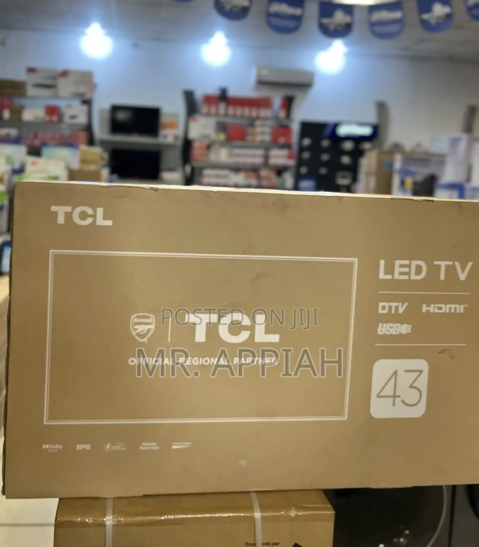 Choose Premium TCL 43” Qled Smart TV(Android)Remote