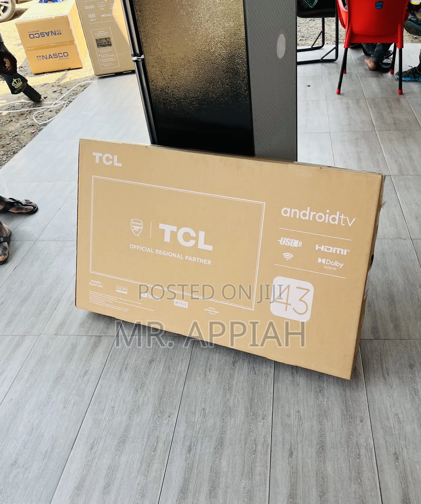 Choose Premium TCL 43” Qled Smart TV(Android)Remote