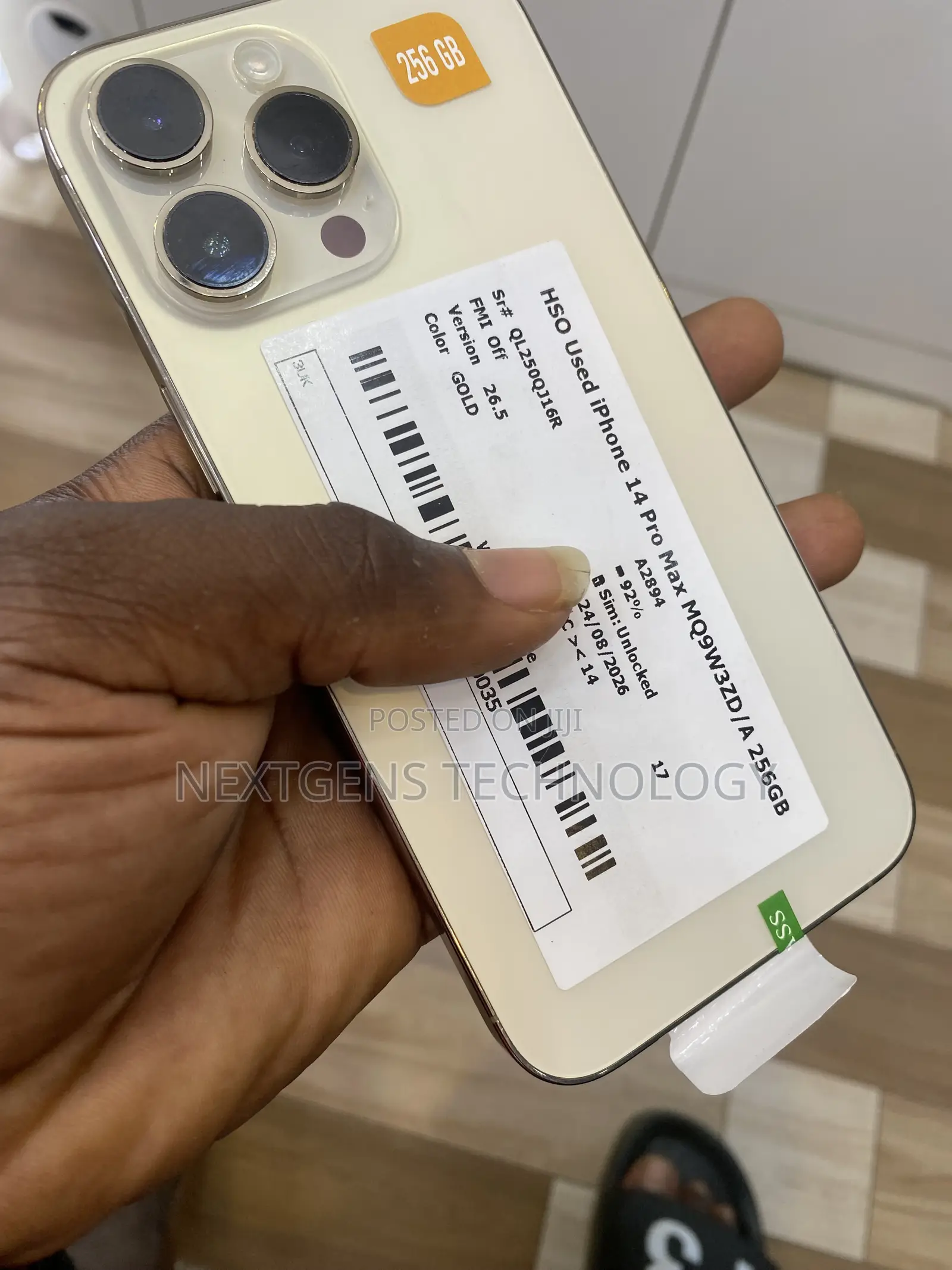 Apple iPhone 14 Pro Max 256 GB Gold