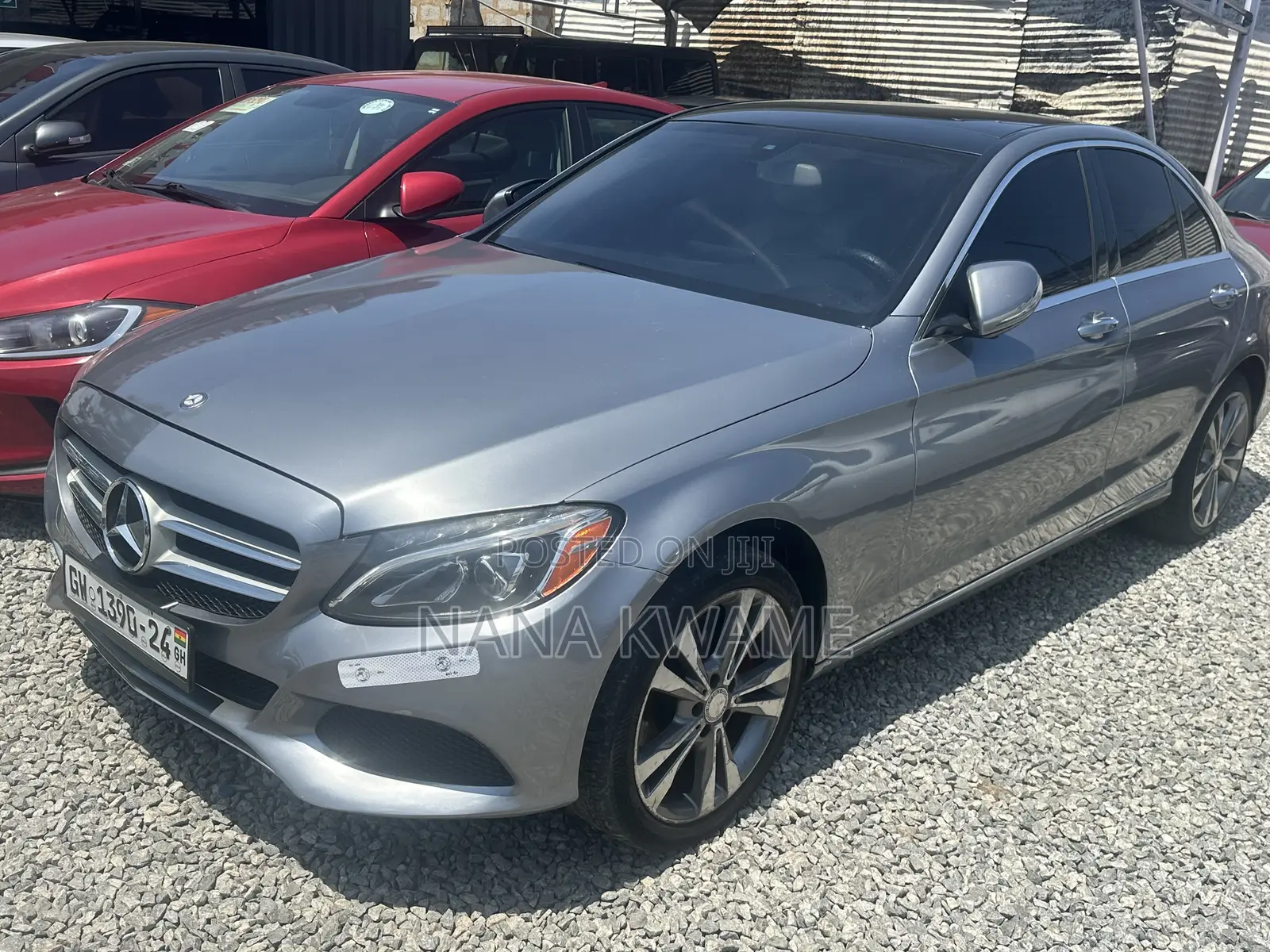 Mercedes-Benz C300 Luxury 4Matic Sedan AWD (2.0L 4cyl 7A) 2016 Gray