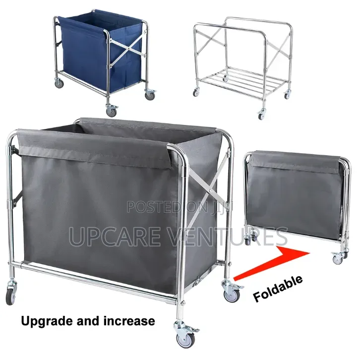 Foldable Laundry Cart Available