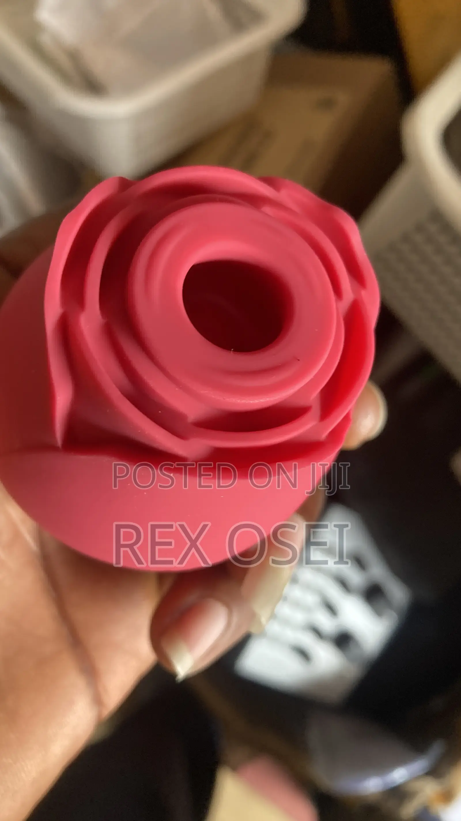 Rose Vibrator Sucking