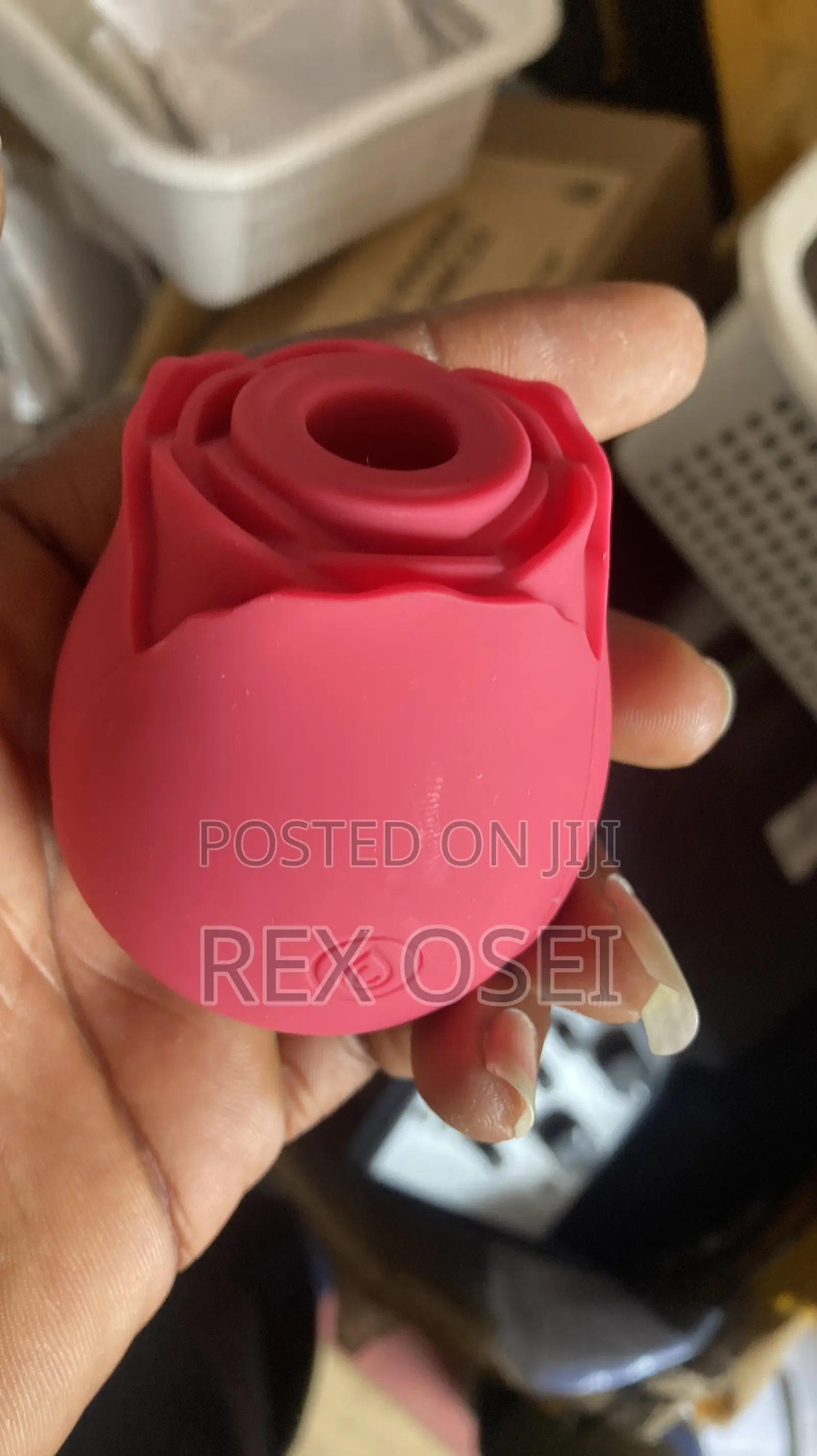 Rose Vibrator Sucking